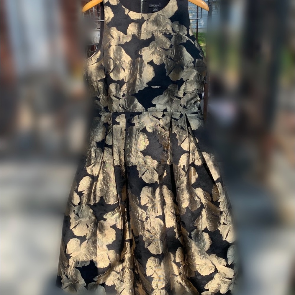 SOLD       Ann Taylor Factory “ Dress Up!” dress. About time!
